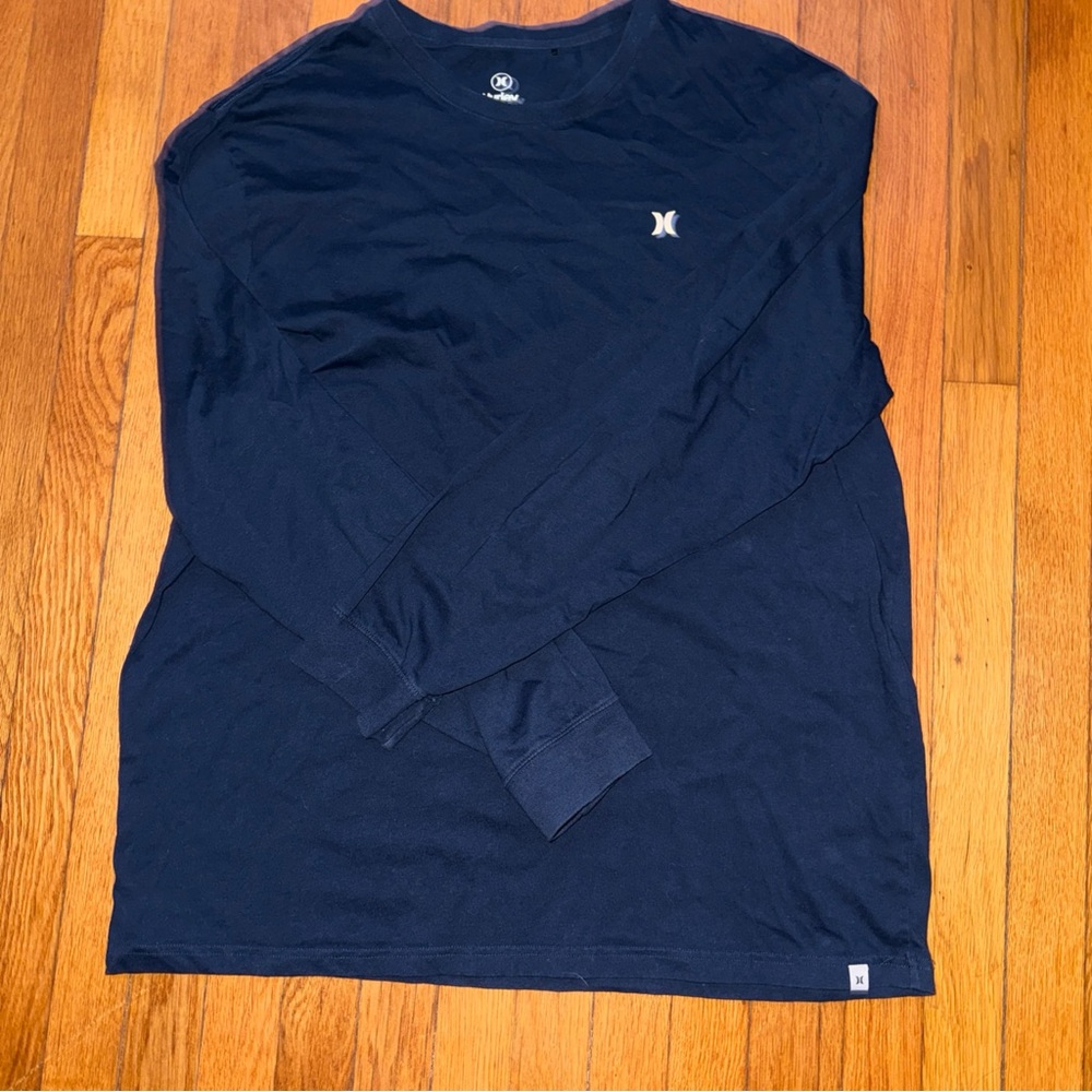 Hurley Dark Blue Long Sleeve Tee